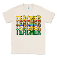 Natural teacher teacher teacher Classic Tee - texasbilliewilder