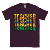 Plum teacher teacher teacher Classic Tee - texasbilliewilder
