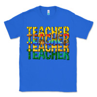 True Royal teacher teacher teacher Classic Tee - texasbilliewilder