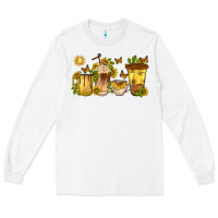 White sunflower coffee cups Long Sleeve Tee - texasbilliewilder