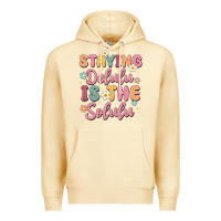 Pina Colada staying delulu is the solulu Premium Hoodie - MaliasSmallBusiness