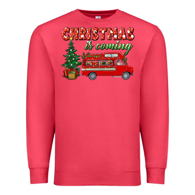 Christmas Is Coming Premium Sweatshirt by BundleAndBundleShop | Teevron