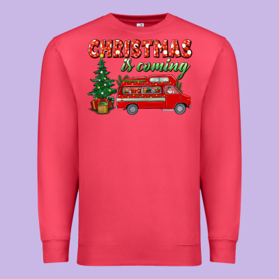 Christmas Is Coming Premium Sweatshirt Designed By Bundleandbundleshop