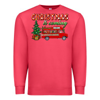 Cardinal christmas is coming Premium Sweatshirt - BundleAndBundleShop