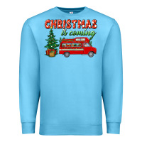 Ocean Blue christmas is coming Premium Sweatshirt - BundleAndBundleShop