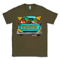 Army Green teacher truck Classic Tee - texasbilliewilder