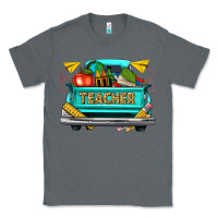 Charcoal Heather teacher truck Classic Tee - texasbilliewilder
