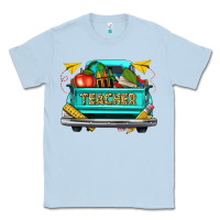 Dusty Blue teacher truck Classic Tee - texasbilliewilder