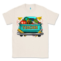 Natural teacher truck Classic Tee - texasbilliewilder