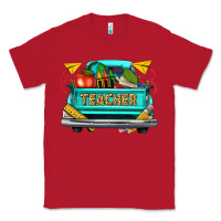 Red teacher truck Classic Tee - texasbilliewilder