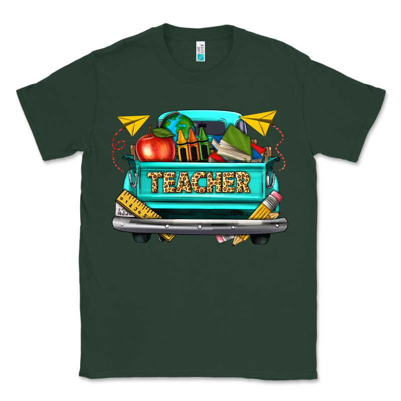 Teacher Truck Classic Tee by texasbilliewilder | Teevron
