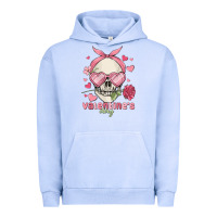 Pigment Grape Ice valentine's day skull Urban Hoodie - MaliasSmallBusiness