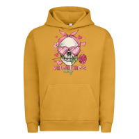 Pigment Peanut Butter valentine's day skull Urban Hoodie - MaliasSmallBusiness