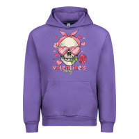 Tulip valentine's day skull Urban Hoodie - MaliasSmallBusiness