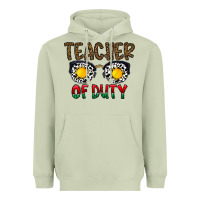 Matcha teacher of duty Heavyweight Hoodie - CowhideDigitalArt