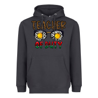 Smoke teacher of duty Heavyweight Hoodie - CowhideDigitalArt