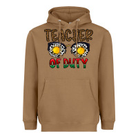Toasted Coconut teacher of duty Heavyweight Hoodie - CowhideDigitalArt