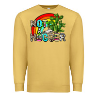 Not A Hugger Premium Sweatshirt | Teevron