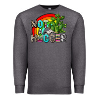 Charcoal Heather not a hugger Premium Sweatshirt - AdoDesignShop