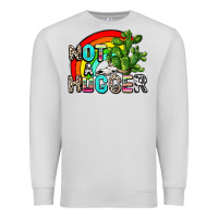 Dove Grey not a hugger Premium Sweatshirt - AdoDesignShop