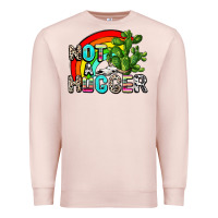 Pale Pink not a hugger Premium Sweatshirt - AdoDesignShop
