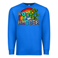 True Royal not a hugger Premium Sweatshirt - AdoDesignShop