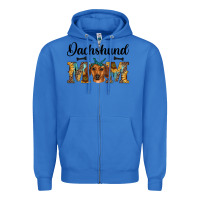 True Royal western dachshund mom Zipper Hoodie - RanaPortraitStore