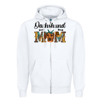 White western dachshund mom Zipper Hoodie - RanaPortraitStore