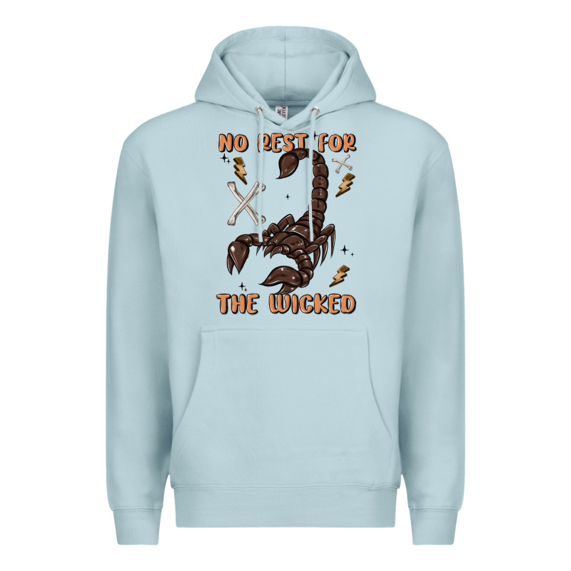 No Rest For The Wicked Premium Hoodie by MaliasSmallBusiness | Teevron