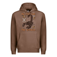 Chestnut no rest for the wicked Premium Hoodie - MaliasSmallBusiness