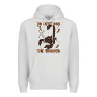 Dove Grey no rest for the wicked Premium Hoodie - MaliasSmallBusiness