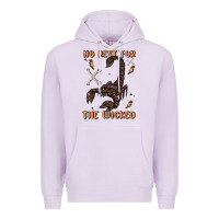 Lilac no rest for the wicked Premium Hoodie - MaliasSmallBusiness