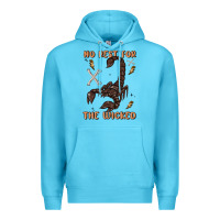 Ocean Blue no rest for the wicked Premium Hoodie - MaliasSmallBusiness