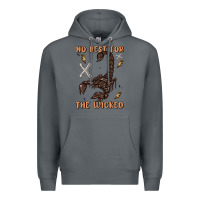 Rock no rest for the wicked Premium Hoodie - MaliasSmallBusiness