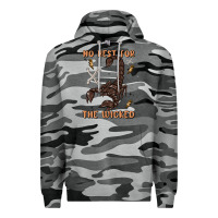 Slate Camo no rest for the wicked Premium Hoodie - MaliasSmallBusiness