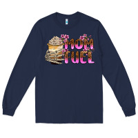 Navy mom fuel Long Sleeve Tee - Zillion Design Studio