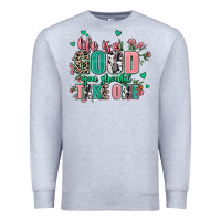 Heather Grey life is good you should take one Premium Sweatshirt - AdoDesignShop