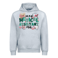 Heather Grey in my medical assistant era Urban Hoodie - MaliasSmallBusiness