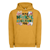 Pigment Peanut Butter in my medical assistant era Urban Hoodie - MaliasSmallBusiness