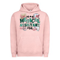 Pigment Salmon in my medical assistant era Urban Hoodie - MaliasSmallBusiness