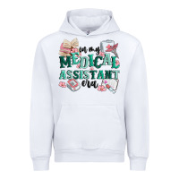White in my medical assistant era Urban Hoodie - MaliasSmallBusiness