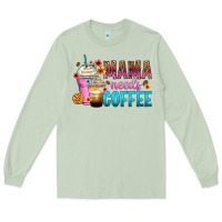 Matcha mama needs coffee Long Sleeve Tee - Zillion Design Studio