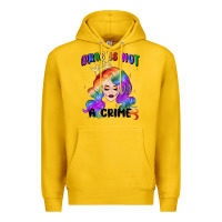 Lemon drag is not a crime fabulous drag queen Premium Hoodie - MaliasSmallBusiness
