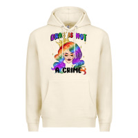 Tofu drag is not a crime fabulous drag queen Premium Hoodie - MaliasSmallBusiness