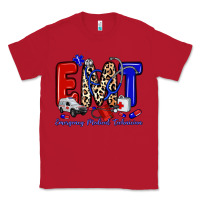 Red emt emergency medical technician Classic Tee - Zillion Design Studio
