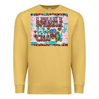 Antique Gold it takes a lot of sparkle to be a cna Premium Sweatshirt - JahusDesignShop