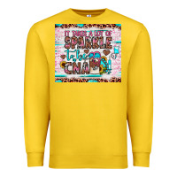 Lemon it takes a lot of sparkle to be a cna Premium Sweatshirt - JahusDesignShop