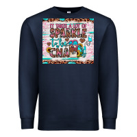 Navy it takes a lot of sparkle to be a cna Premium Sweatshirt - JahusDesignShop
