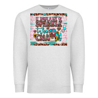 Oatmeal Heather it takes a lot of sparkle to be a cna Premium Sweatshirt - JahusDesignShop