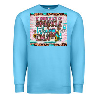 Ocean Blue it takes a lot of sparkle to be a cna Premium Sweatshirt - JahusDesignShop